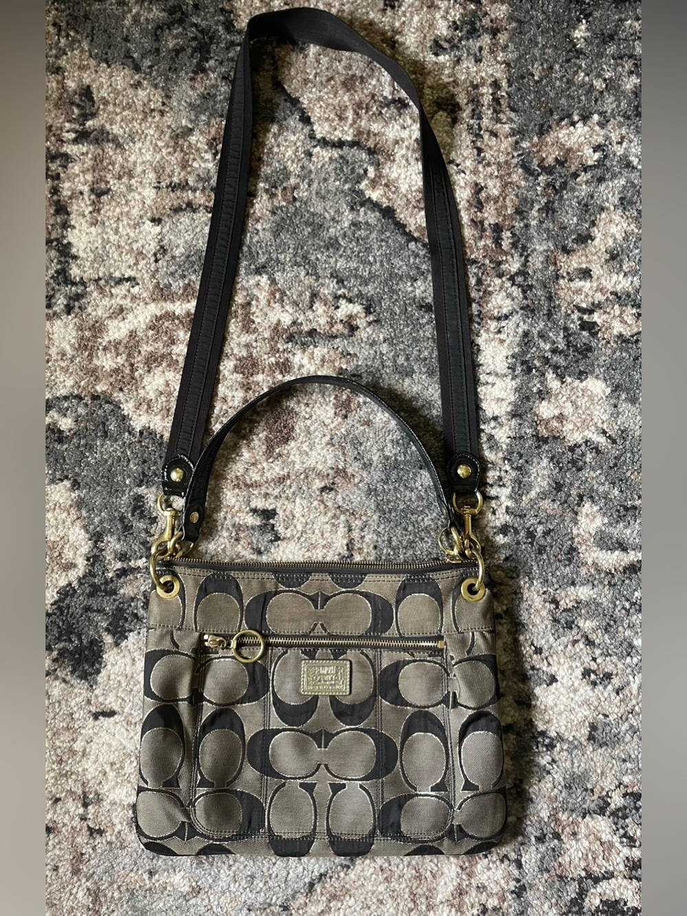 Coach Poppy Swingpack Crossbody Bag, Style #18135